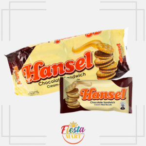 Rebisco Hansel Choco Cream-Filled Biscuits