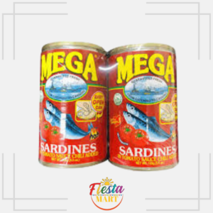 Mega Sardines in Tomato Sauce Chilli Added (Twin Pack)