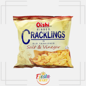 Oishi Ribbed Crackling - Salt & Vinegar