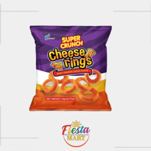 Super Crunch -Cheese Rings- Sweet Cheddar Flavor
