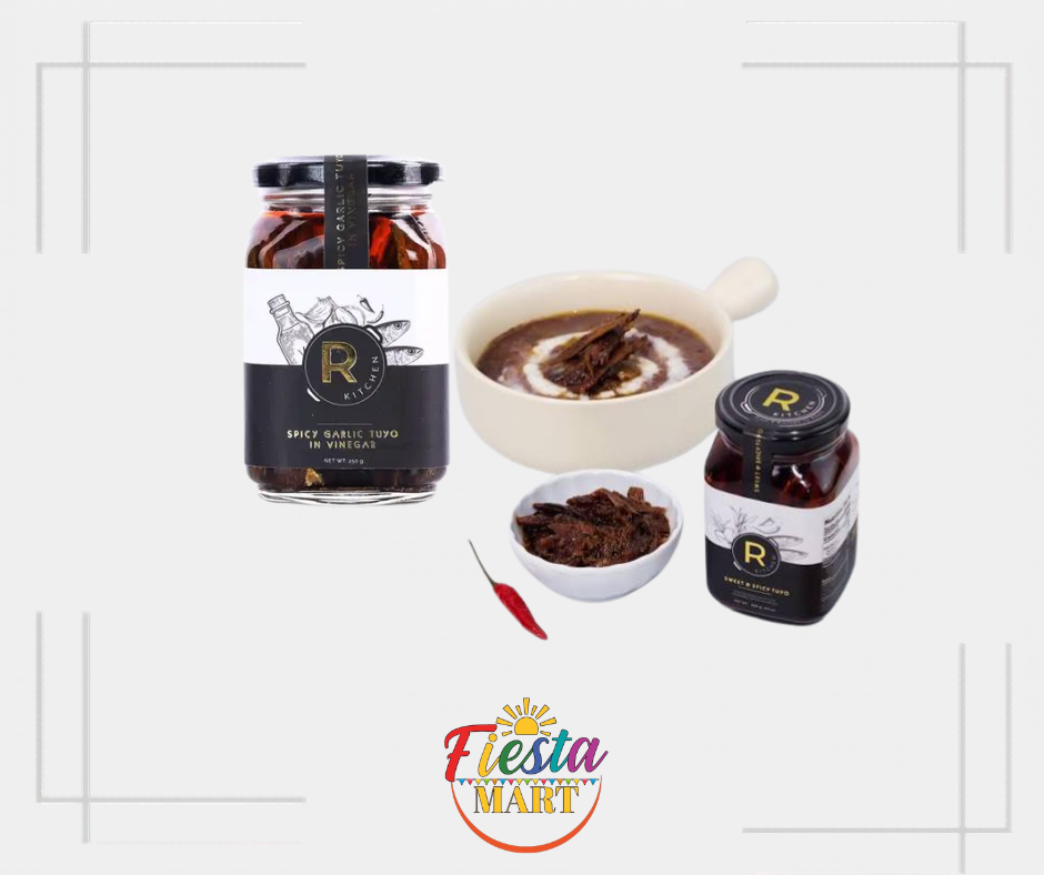 R Kitchen Spicy Garlic Gourmet Tuyo in Vinegar (250G)